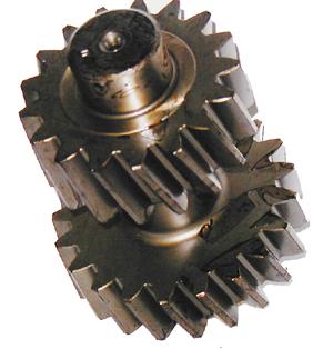 dual helical gear counter shaft